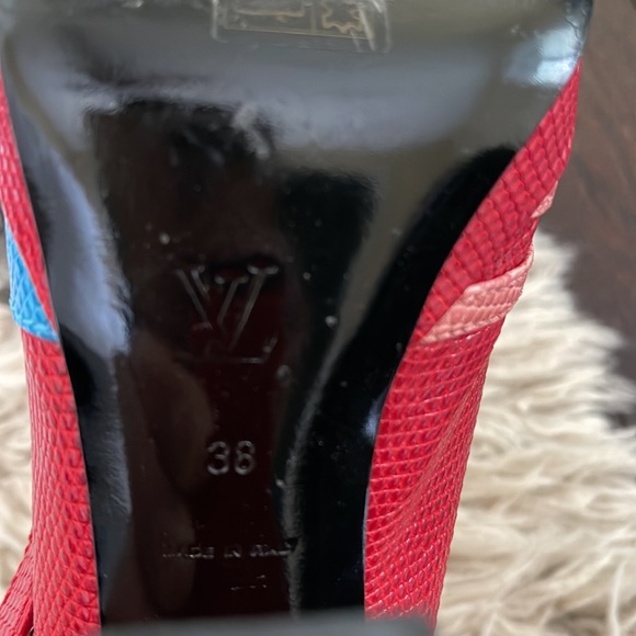 Vintage Louis Vuitton high heels size 38 Marc Jacobs designer - Picture 8 of 8